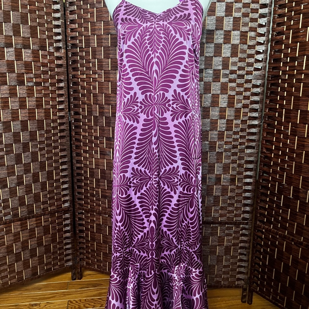 VENUS Purple Floral Maxi Dress